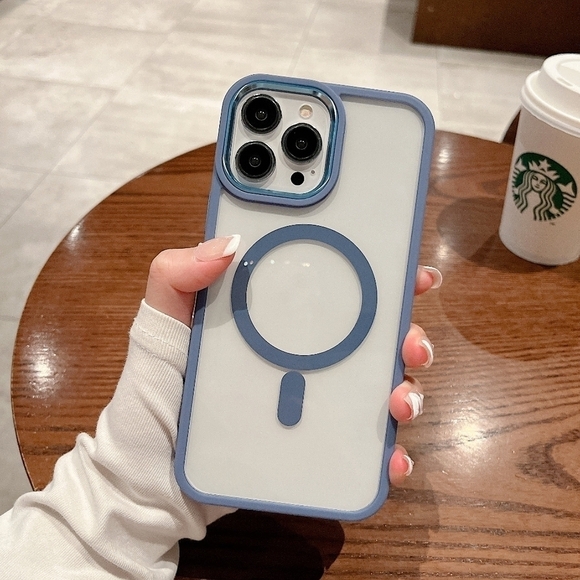MagSafe Case iPhone 15, iPhone 14, iPhone 13, iPhone 12, iPhone 15 Plus, 14 Plus - Picture 1 of 9